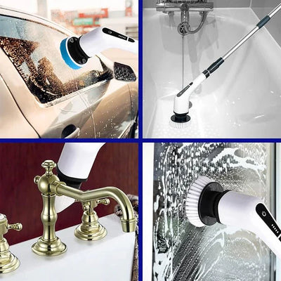 𝙑𝙞𝙫𝙚𝙣𝙯𝙖™9 in 1 Electric Cleaning Brush – فرشاة تنظيف كهربائية 9 في 1