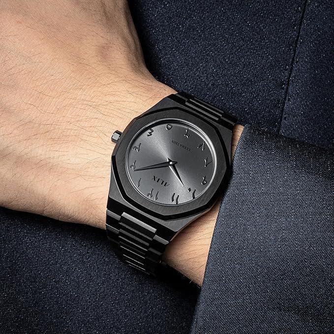 𝙑𝙞𝙫𝙚𝙣𝙯𝙖™Black Arabic Aura Watch | ساعة هالة عربية باللون الأسود