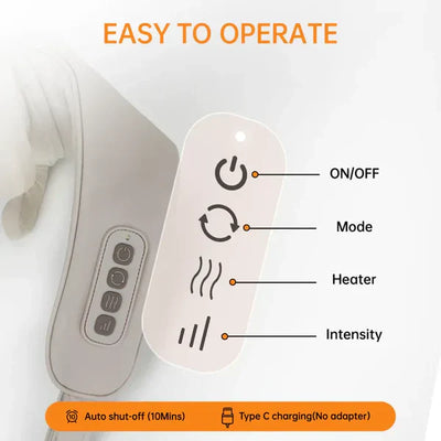 𝙑𝙞𝙫𝙚𝙣𝙯𝙖™  Kneading Massager (Shoulder and Neck) – مدلك عجن للكتف والرقبة