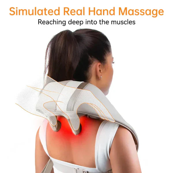 𝙑𝙞𝙫𝙚𝙣𝙯𝙖™  Kneading Massager (Shoulder and Neck) – مدلك عجن للكتف والرقبة