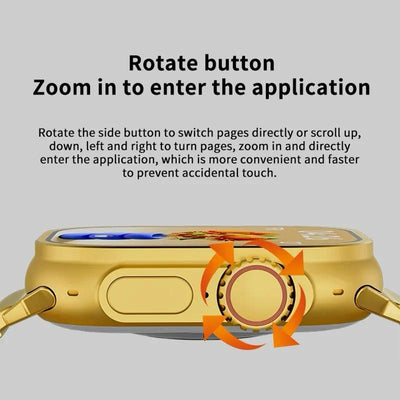 𝙑𝙞𝙫𝙚𝙣𝙯𝙖™Gold Ultra Watch – ساعة جولد ألترا