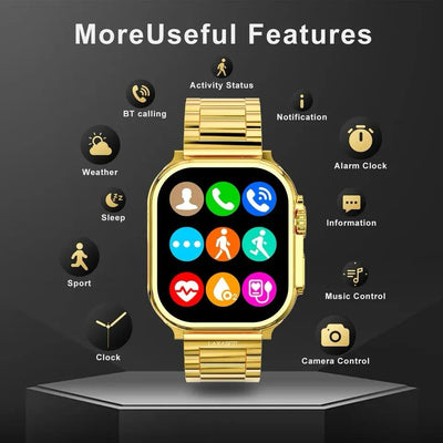𝙑𝙞𝙫𝙚𝙣𝙯𝙖™Gold Ultra Watch – ساعة جولد ألترا